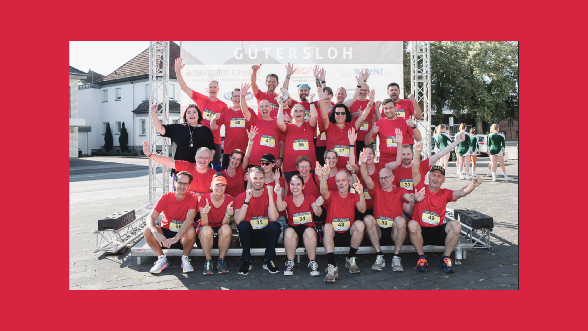 Bauverlag beim Navigator-Firmenlauf in Gütersloh