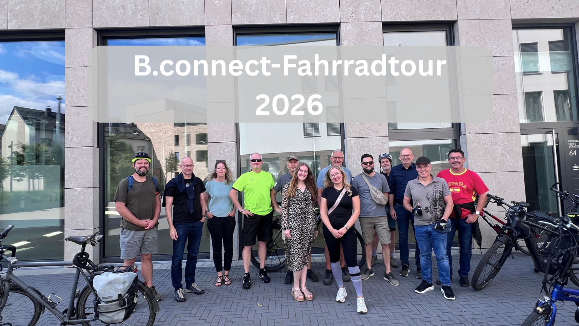 B.connect-Fahrradtour 2026: Gemeinsam auf zwei Rädern durch den Feierabend